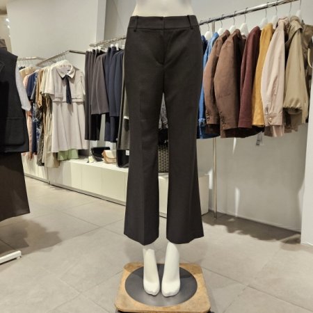 허리오비세미부츠컷슬랙스