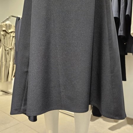 장식뒷밴딩플레어스커트