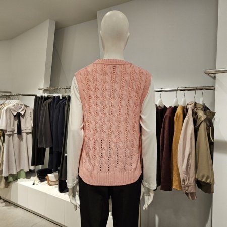 사이드슬릿라운드조끼