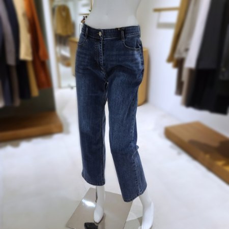 스트레이트밴딩데님팬츠