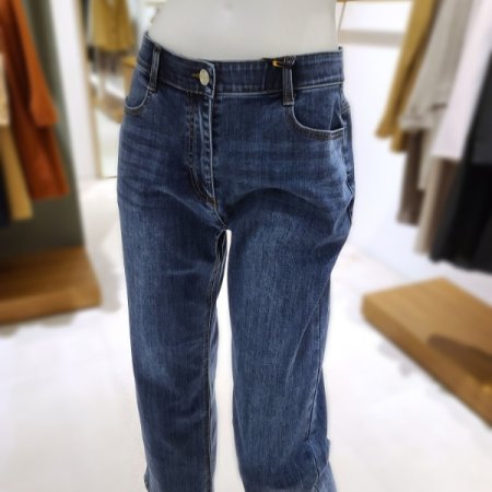 스트레이트밴딩데님팬츠