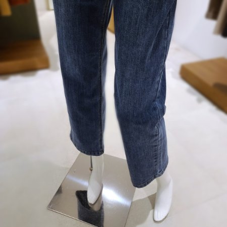 스트레이트밴딩데님팬츠