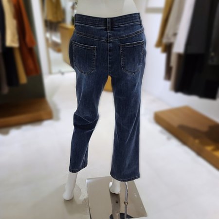 스트레이트밴딩데님팬츠