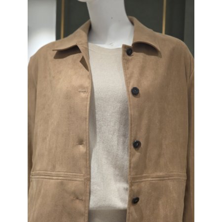 오버사이즈스웨이드자켓