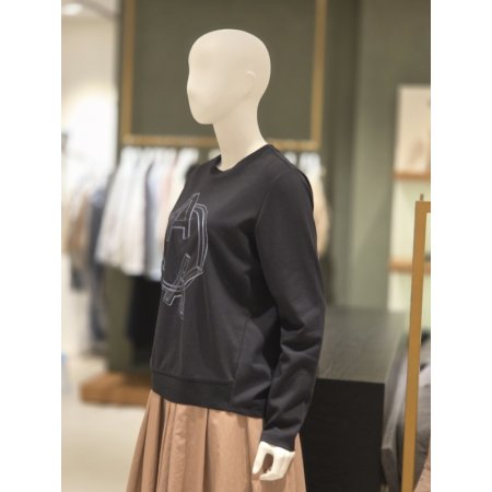 루즈핏스팽글자수티셔츠