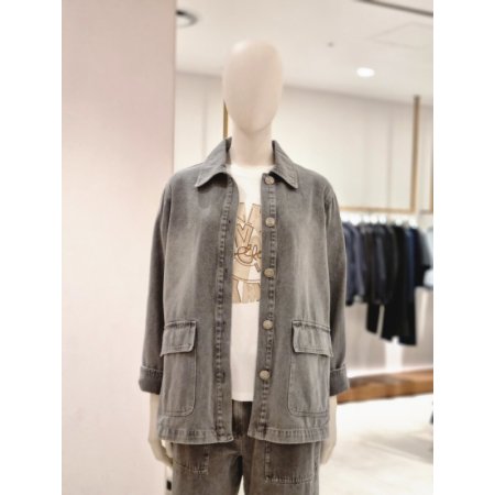 플랩라이트데님자켓