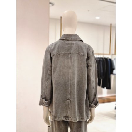 플랩라이트데님자켓