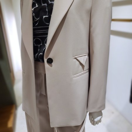 유니오버사이즈싱글자켓