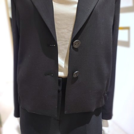 오버핏언더밴딩울자켓