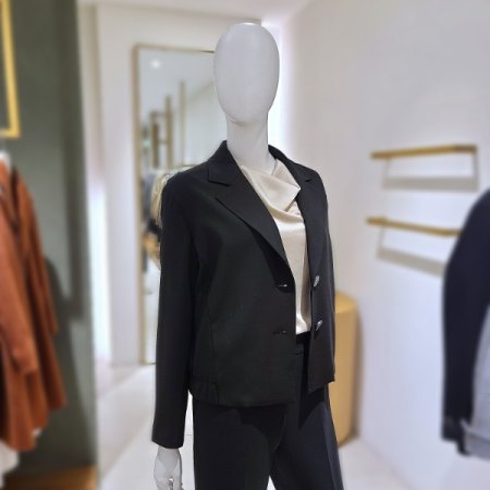 오버핏언더밴딩울자켓