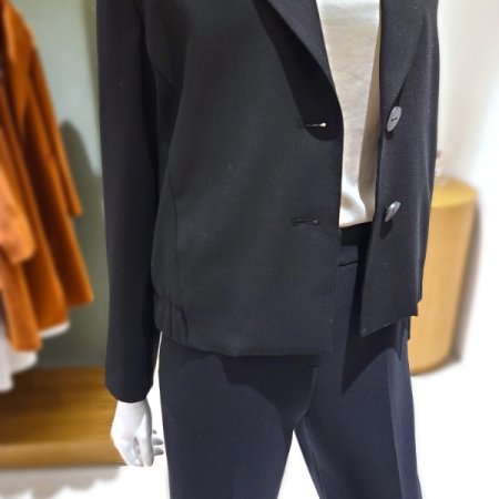 오버핏언더밴딩울자켓