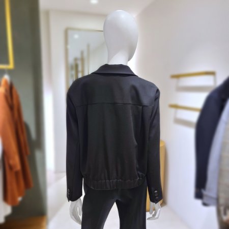 오버핏언더밴딩울자켓