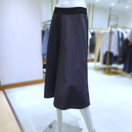 솔리드 플레어 스커트