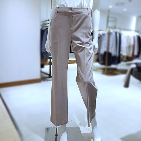 스트레이트 세미와이드팬츠