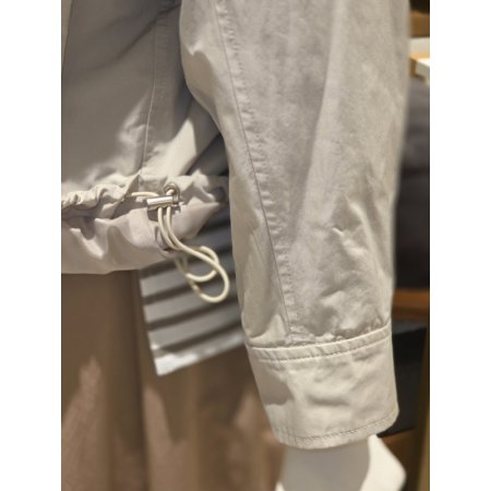 레더포켓후드점퍼