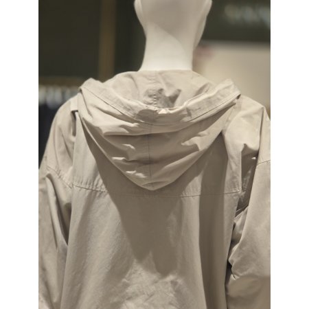 레더포켓후드점퍼