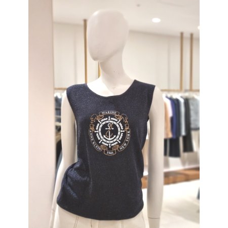 마린룩매탈니트