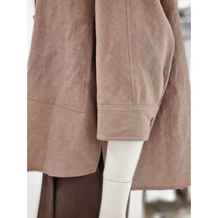 스티치장식블라우스