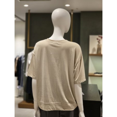 린넨배색티셔츠