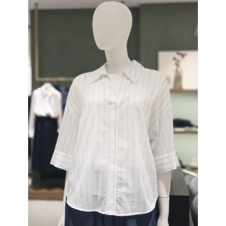 스트라이프블라우스