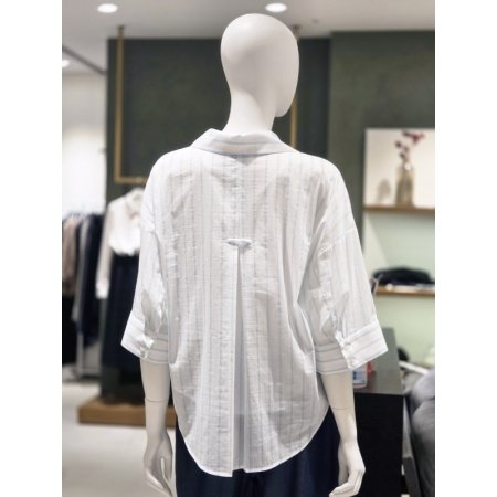 스트라이프블라우스