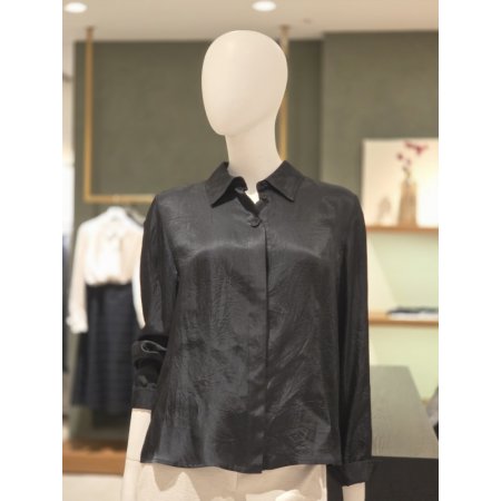 카라워싱블라우스