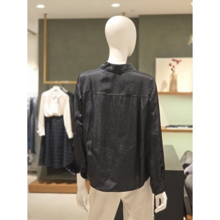 카라워싱블라우스