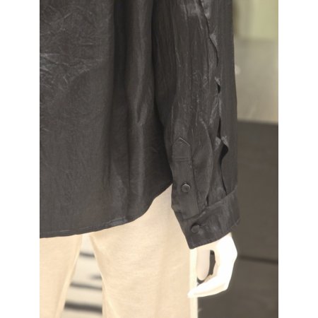 카라워싱블라우스