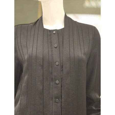 스카프탈부착블라우스