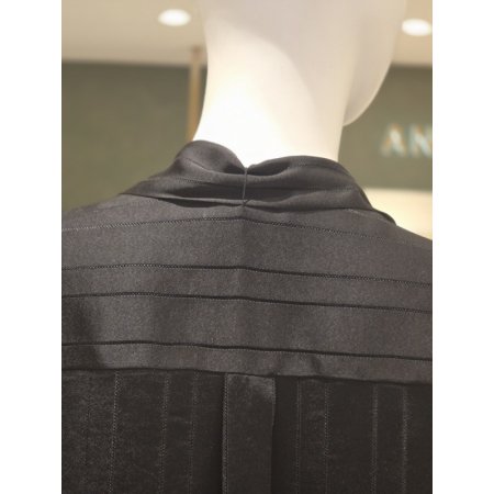 스카프탈부착블라우스