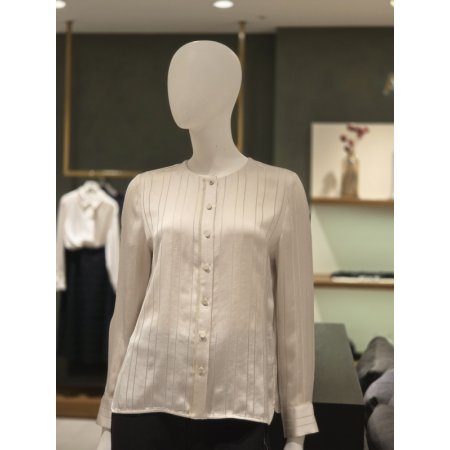 스카프탈부착블라우스