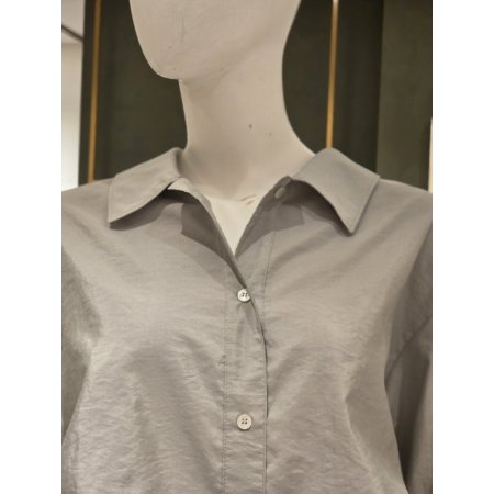 셔링장식 블라우스