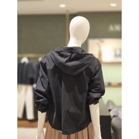 루즈핏 후드블라우스