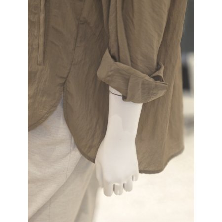 주머니장식후드점퍼