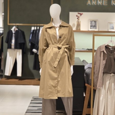 스탠카라 트랜치코트