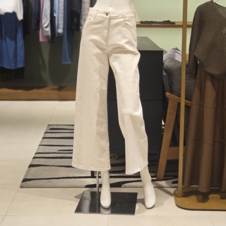 면스판 와이드팬츠