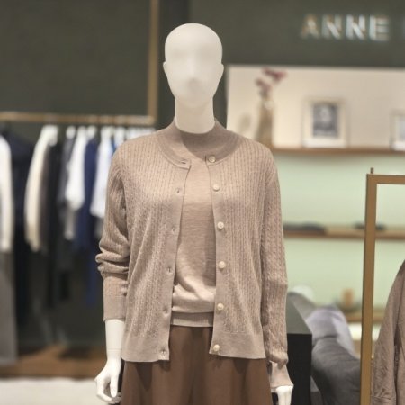 골지 라운드가디건