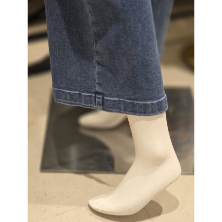 스판와이드데님팬츠