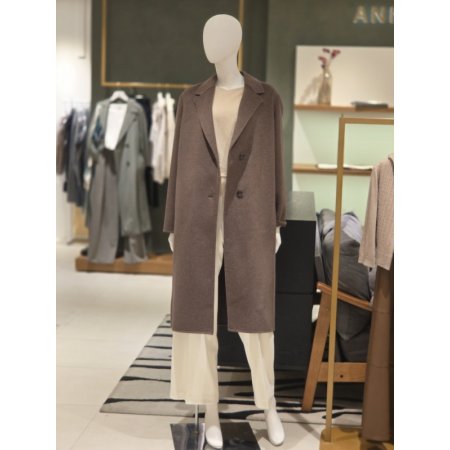 캐시미어혼방 핸드메이드코트