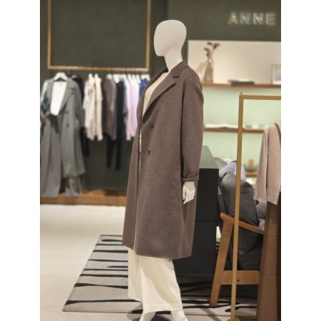 캐시미어혼방 핸드메이드코트