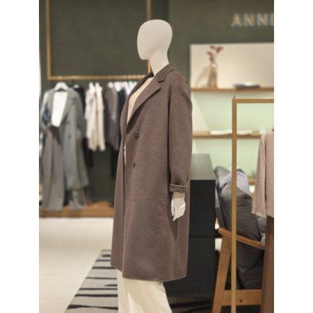 캐시미어혼방 핸드메이드코트