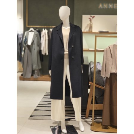 캐시미어혼방 핸드메이드코트