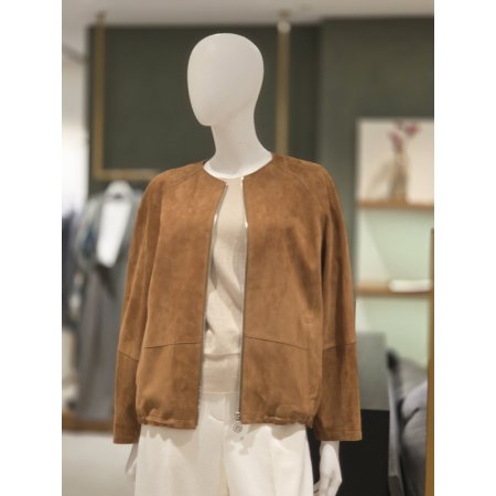 염소가죽 집업자켓