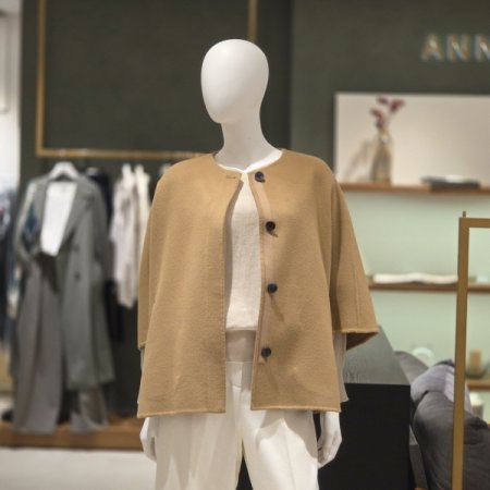 캐시미어 케이프자켓