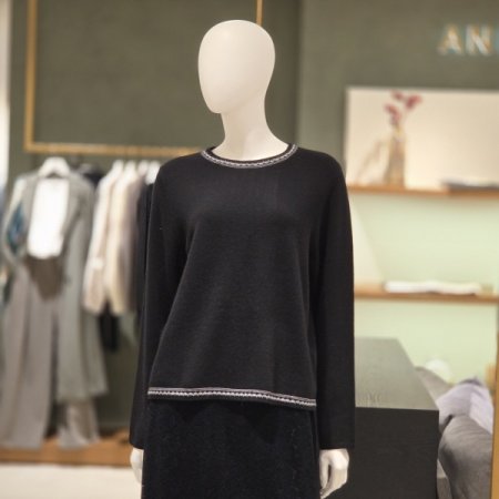 패턴장식울니트