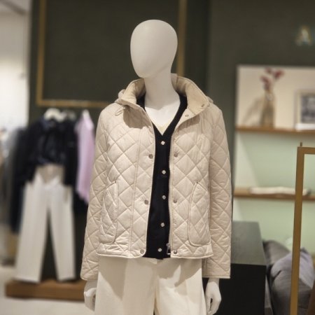 후드탈부착퀼팅패딩