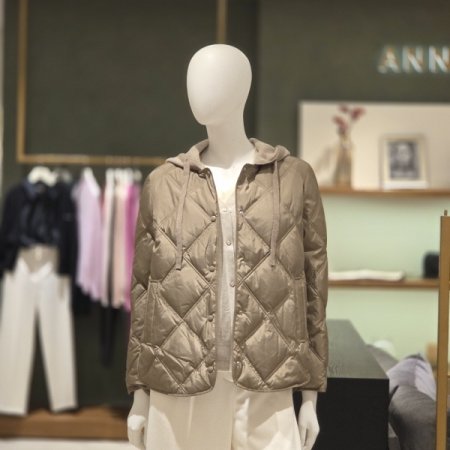 후드탈부착오리털패딩