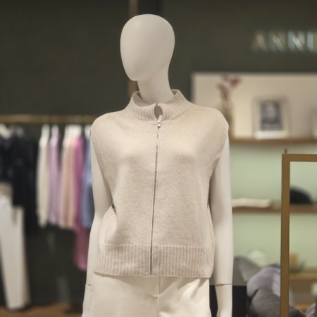 캐시미어혼방조끼