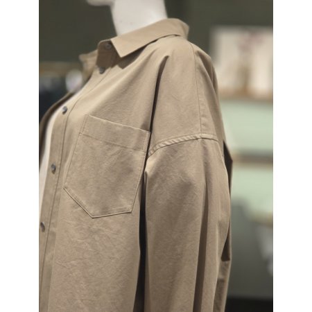 루즈핏 면기본셔츠