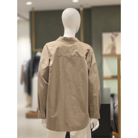 루즈핏 면기본셔츠